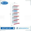 Kệ đơn tôn đục lỗ 6 tầng x C210 x D70 (cm)