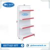 Kệ siêu thị đơn tôn liền 4 tầng (cao 150cm, dài 70cm) chắc chắn, phù hợp trưng bày hàng hóa tại siêu thị, cửa hàng tiện lợi.