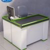 Bàn thu ngân 1m2 bằng gỗ, kiểu dáng hiện đại, phù hợp cho không gian nhỏ