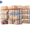 Kệ Double Deep tải trọng cao, giúp lưu trữ hàng hóa theo chiều sâu, tiết kiệm không gian kho một cách tối ưu.
