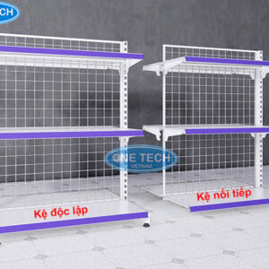 Kệ đôi 3 tầng nối tiếp