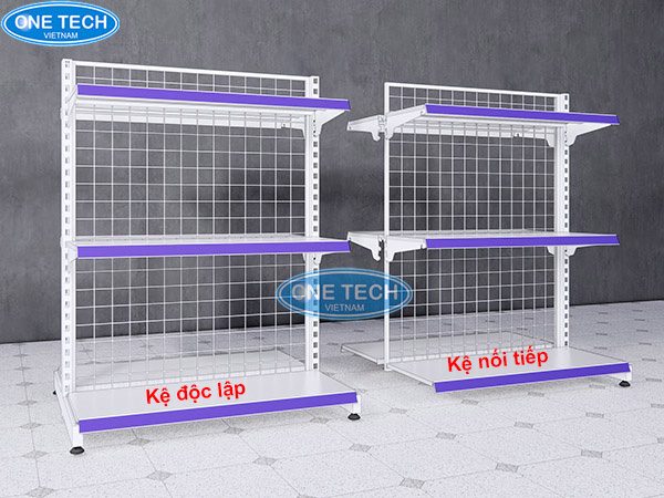 Kệ đôi 3 tầng nối tiếp