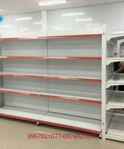 Kệ đôi tôn đục lỗ 5 tầng dài 90cm