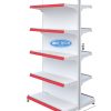 Kệ đôi tôn liền 5 tầng kích thước C180 x D90 (cm), thiết kế vững chắc, phù hợp cho không gian lưu trữ.