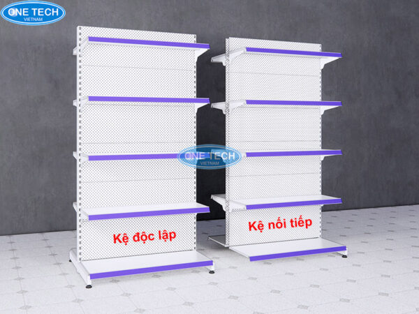 Kệ đôi tôn lỗ 5 tầng độc lập và nối tiếp