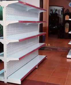 Kệ đôi tôn lỗ 5 tầng dài 120cm