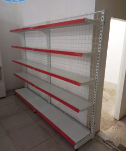 Kệ đơn lưng lưới 5 tầng