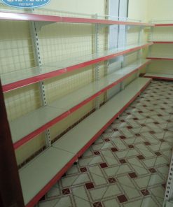 Kệ lưng lưới đơn 4 tầng dài 120cm