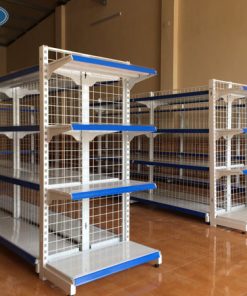 Kệ lưng lưới đôi 4 tầng dài 120cm