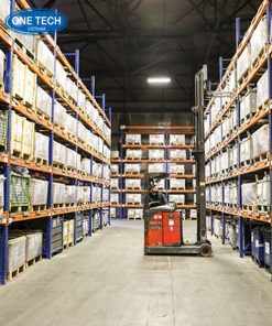 Kệ Pallet One Tech để hàng trong kho công nghiệp, giúp tối ưu không gian lưu trữ