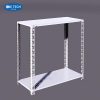 Kệ sắt V lỗ 2 tầng chắc chắn, dễ lắp ráp, phù hợp để trưng bày hoặc lưu trữ hàng hóa trong kho, cửa hàng.
