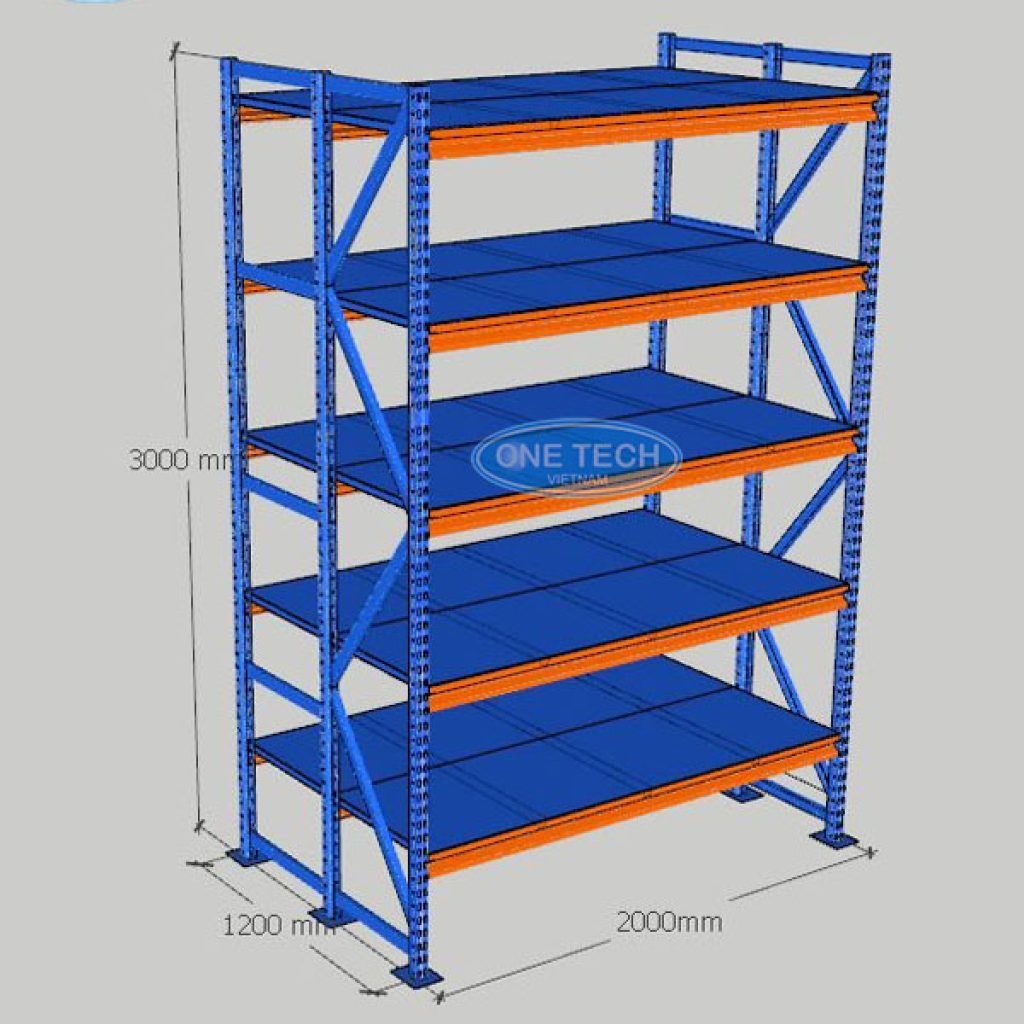 Mô phỏng thông số kỹ thuật của kệ