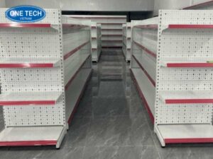Kệ siêu thị chất lượng cao tại Kiên Giang, thiết kế chắc chắn, tối ưu không gian trưng bày sản phẩm.