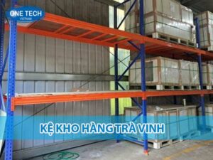 Kệ kho hàng tại Trà Vinh giúp tối ưu không gian lưu trữ, chịu tải tốt, phù hợp cho nhiều loại hàng hóa.
