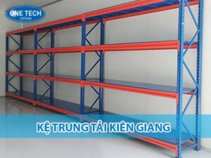 Kệ trung tải Kiên Giang với thiết kế chắc chắn, chịu tải lớn, phù hợp cho kho hàng và xưởng sản xuất.