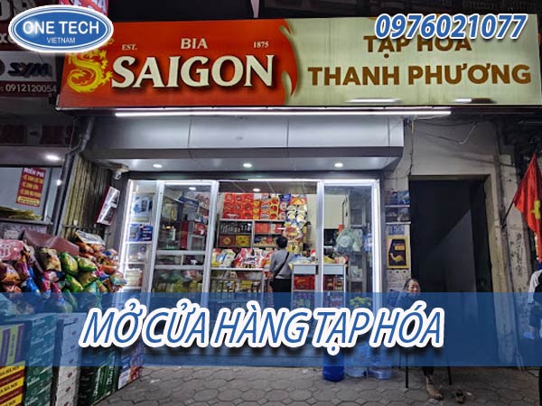 Mở cửa hàng tạp hóa