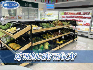 ke trung bay trai cay