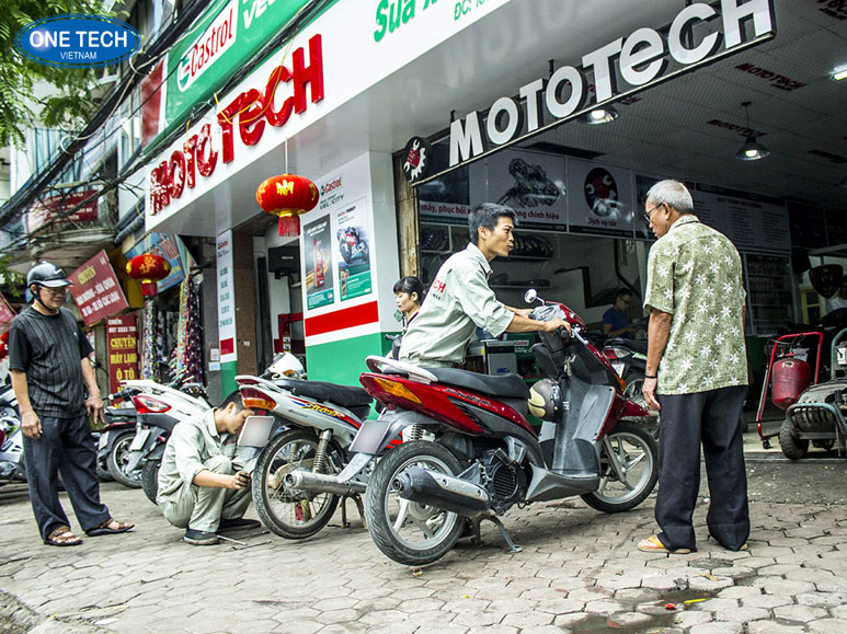 Kinh doanh sửa xe máy, rửa xe tại nông thôn với vốn 50 triệu Mô hình dịch vụ sửa xe máy và rửa xe tại vùng quê với chi phí đầu tư thấp, phù hợp với người mới khởi nghiệp