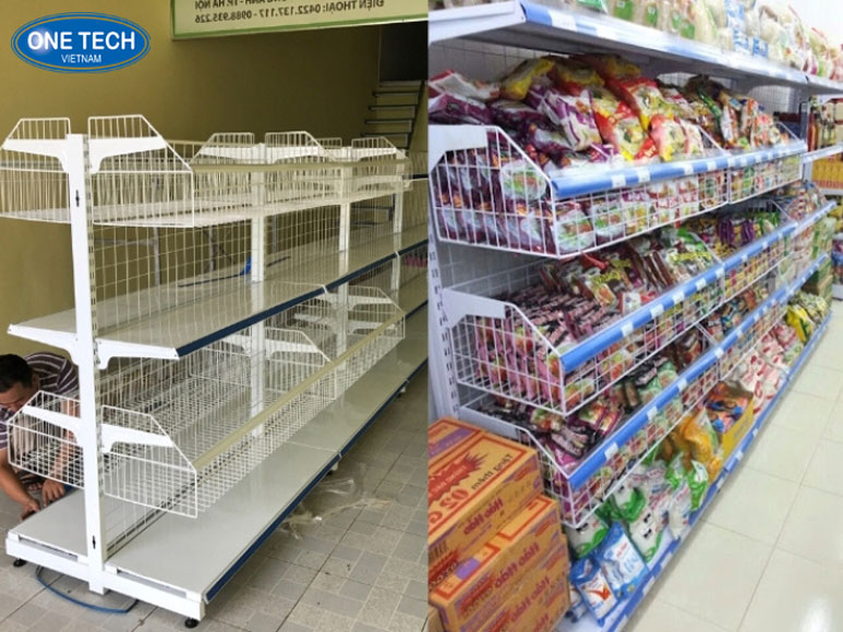 Kệ trưng bày sản phẩm đa năng cho cửa hàng và siêu thị Kệ trưng bày sản phẩm thiết kế tinh tế, phù hợp với mọi loại hình cửa hàng