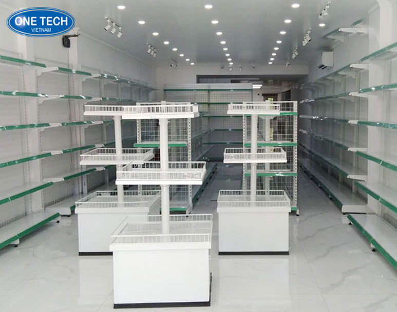 Mở cửa hàng kệ sắt kệ siêu thị giá kệ gia dụng chất lượng cao Cửa hàng trưng bày kệ sắt siêu thị và giá kệ gia dụng đa dạng mẫu mã, bền chắc, phù hợp kinh doanh và gia đình