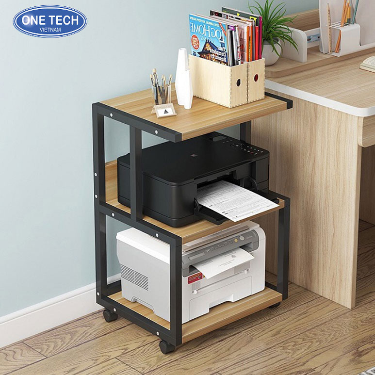 Một số vị trí phù hợp để đặt kệ đựng máy in trong văn phòng Kệ đựng máy in đặt ở các vị trí tiện lợi trong phòng làm việc, giúp tiết kiệm không gian và dễ dàng sử dụng