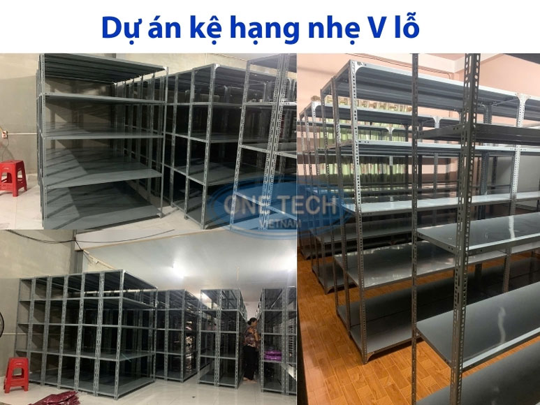 One Tech – Thi công kệ kho hàng chuyên nghiệp cho hệ thống lưu trữ hiện đại Kệ kho hàng One Tech: Thiết kế chắc chắn, phù hợp mọi mô hình kho và nhu cầu lưu trữ