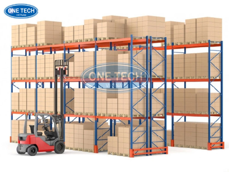 Kệ Double Deep – Giải pháp tối ưu cho không gian lưu trữ hiệu quả Kệ Double Deep giúp tối ưu hóa không gian lưu trữ trong kho, với thiết kế lưu trữ hai chiều hiệu quả