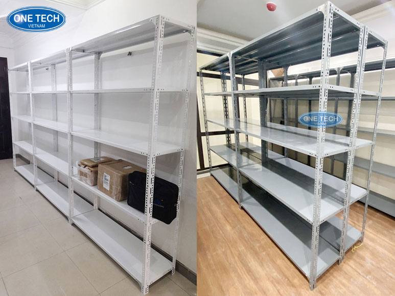 Kệ sắt v lỗ 5 tầng – Giải pháp lưu trữ lý tưởng cho kho hàng và gia đình Kệ sắt v lỗ 5 tầng, vững chắc, tiết kiệm không gian cho kho hàng và gia đình