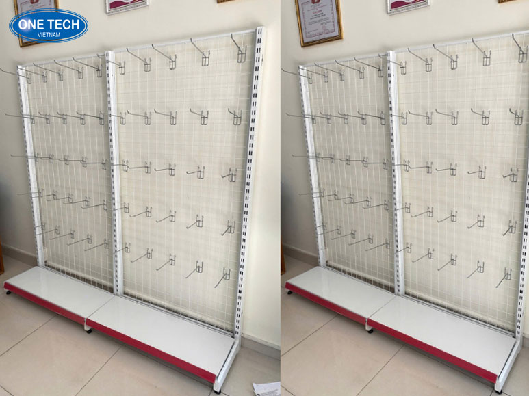 Kệ máy khoan móc treo thông minh tối ưu không gian trưng bày Kệ treo máy khoan thông minh với thiết kế móc treo tiện lợi, tiết kiệm diện tích và dễ dàng trưng bày sản phẩm