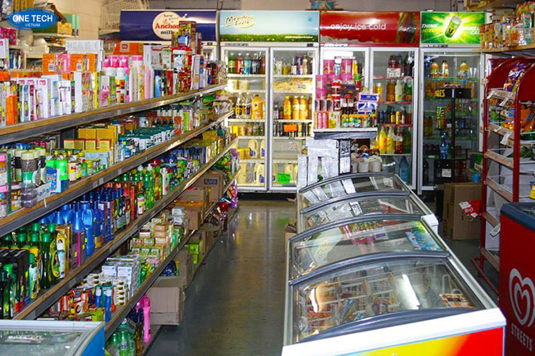 Mở đại lý tạp hóa hàng tiêu dùng thiết yếu ở nông thôn Hình ảnh cửa hàng đại lý tạp hóa kinh doanh hàng tiêu dùng thiết yếu tại nông thôn