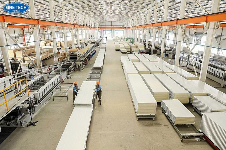 Mở xưởng sản xuất vật liệu xây dựng thân thiện môi trường Xưởng sản xuất vật liệu xây dựng thân thiện với môi trường sử dụng công nghệ xanh