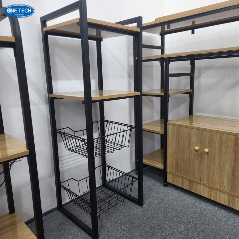 Giải pháp kệ để đồ gia dụng giúp tổ chức không gian nhà bạn Kệ để đồ gia dụng nhiều ngăn, thiết kế hiện đại phù hợp với mọi không gian gia đình