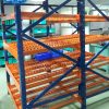 Kệ con lăn chất liệu thép sơn tĩnh điện, dùng trong kho xưởng tự động hóa