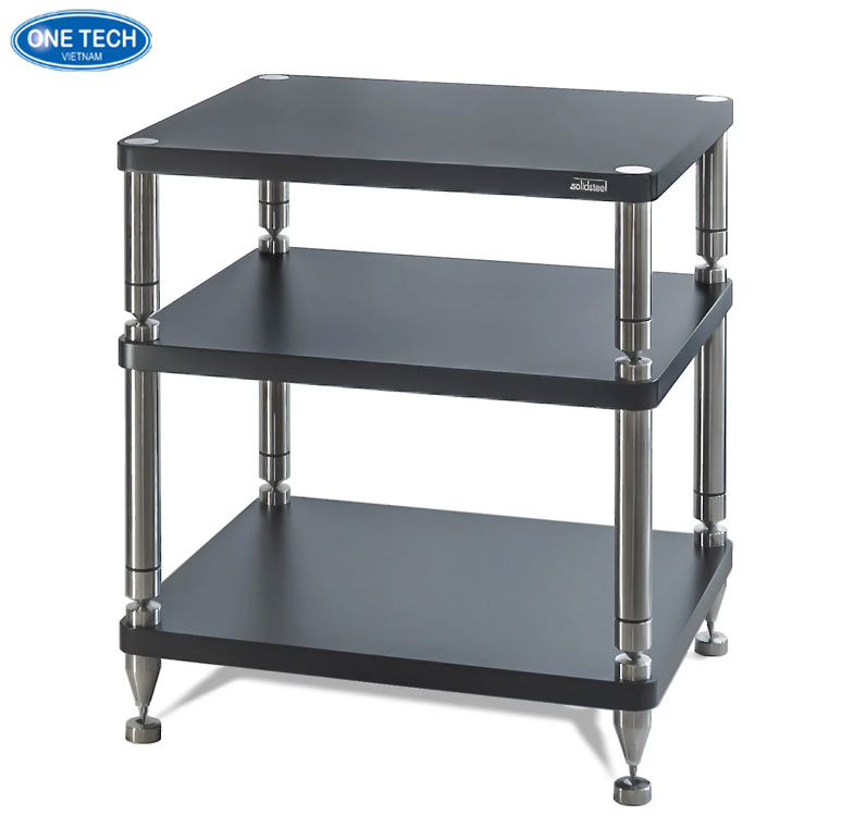 Các mẫu kệ để amply đa dạng phù hợp mọi không gian âm thanh Kệ để amply bằng sắt sơn tĩnh điện kiểu dáng hiện đại, phù hợp cho dàn âm thanh chuyên nghiệp