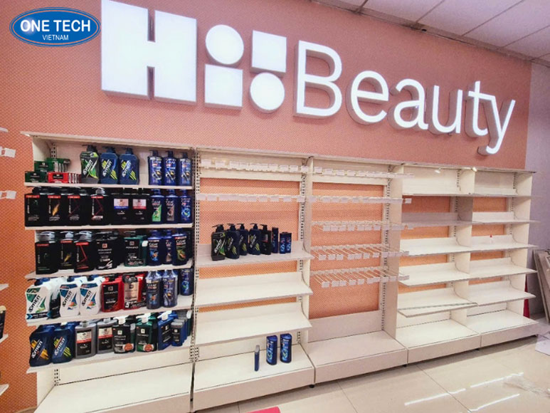 Bộ sưu tập kệ siêu thị Vinmart dành cho mọi loại sản phẩm Nhiều mẫu kệ Vinmart chuyên dụng cho trưng bày thực phẩm, hóa mỹ phẩm, đồ dùng thiết yếu