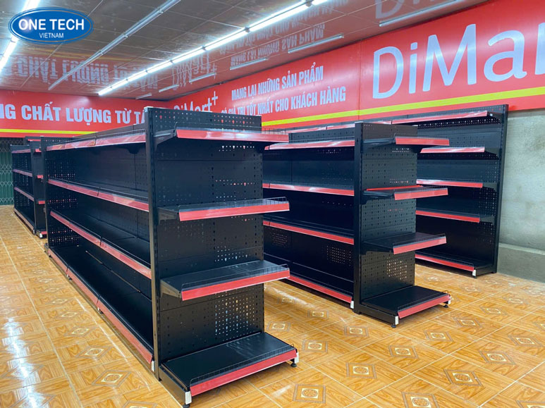 Kệ trưng bày bát đĩa One Tech – Thiết kế chắc chắn, thẩm mỹ cao Kệ trưng bày bát đĩa do One Tech sản xuất với khung sắt sơn tĩnh điện, trưng bày gọn gàng và bắt mắt