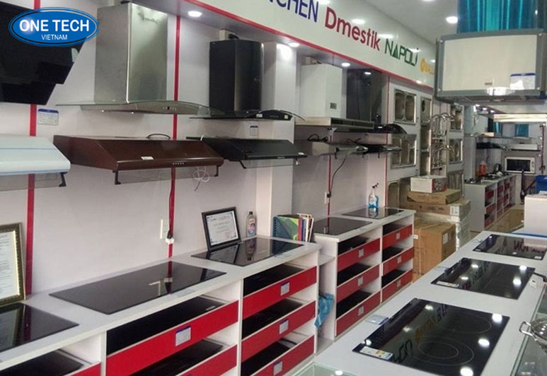 Thiết kế giá kệ trưng bày bếp gas linh hoạt – Giải pháp tối ưu cho không gian bán hàng Kệ trưng bày bếp gas kiểu dáng hiện đại, làm từ thép chịu lực, phù hợp cho trưng bày sản phẩm tại cửa hàng và showroom