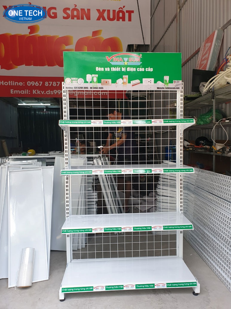 Kệ trưng bày bóng đèn One Tech – Sản xuất chuyên nghiệp, đa mẫu mã Kệ trưng bày bóng đèn One Tech sản xuất chuyên nghiệp, chắc chắn, đa dạng mẫu mã