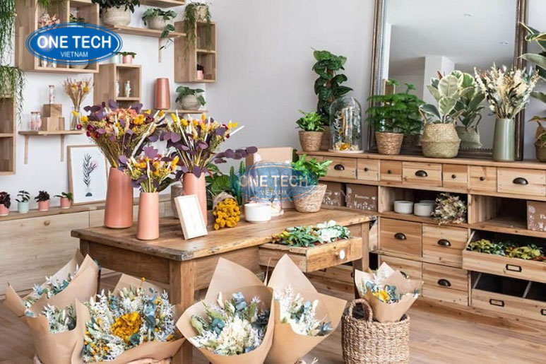 Giá kệ trưng bày hoa bó chuyên dụng cho tiệm hoa hiện đại Kệ sắt trưng bày hoa bó nhiều tầng, kiểu dáng thanh lịch, dùng trong cửa hàng hoa và siêu thị