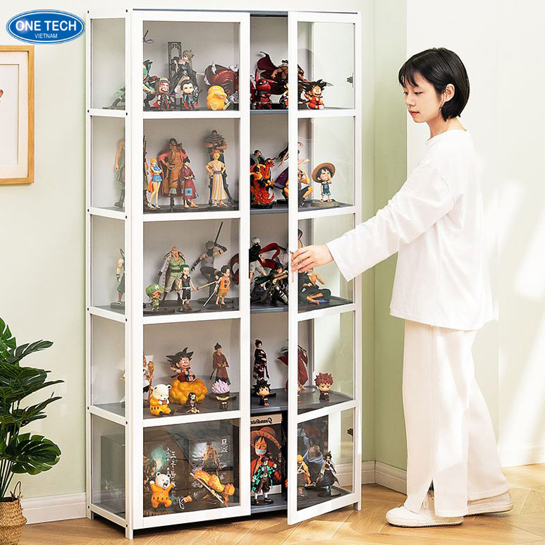Kệ để mô hình anime thiết kế gọn gàng, phù hợp mọi không gian sống và trưng bày Kệ trưng bày mô hình anime giúp người chơi dễ dàng sắp xếp bộ sưu tập theo chủ đề yêu thích