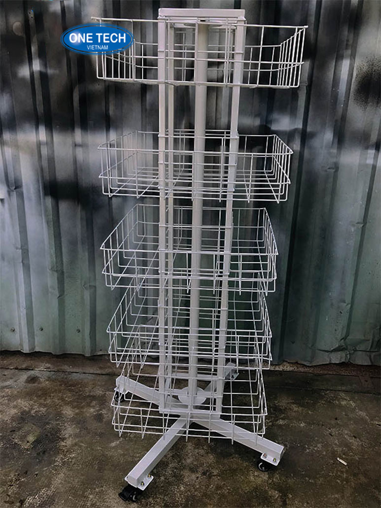 Kệ xoay 360 độ đa năng lưu trữ thiệp cưới chất lượng cao Kệ xoay 360 độ đa năng bằng kim loại chắc chắn dùng để lưu trữ và trưng bày thiệp cưới gọn gàng, tiện lợi