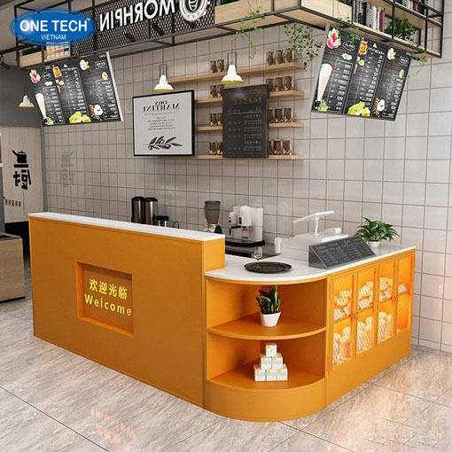 Tổng hợp quầy thanh toán đẹp – Phù hợp mọi phong cách cửa hàng Các mẫu quầy thanh toán thiết kế tiện lợi, hỗ trợ thao tác nhanh và gọn gàng trong quy trình bán hàng