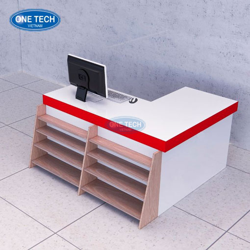 Mẫu quầy thanh toán nổi bật – Đáp ứng mọi nhu cầu trưng bày và thu ngân Hình ảnh các mẫu quầy thanh toán đa phong cách, tối ưu hiệu quả bán hàng và quản lý
