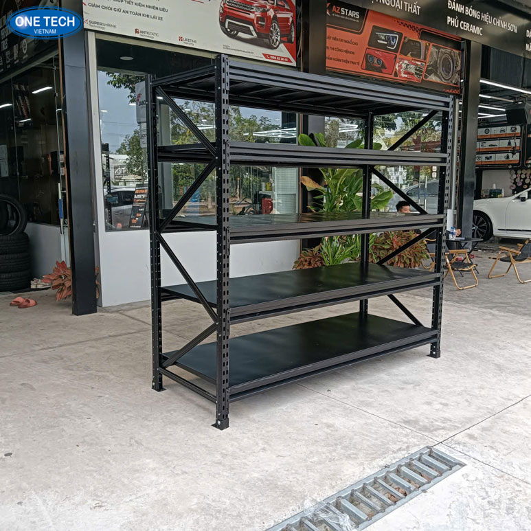 Kệ trung tải thanh lý sử dụng hiệu quả – Giải pháp tối ưu cho kho chứa hàng Kệ trung tải thanh lý đã qua sử dụng, làm từ thép sơn tĩnh điện, thích hợp cho nhà kho và khu lưu trữ