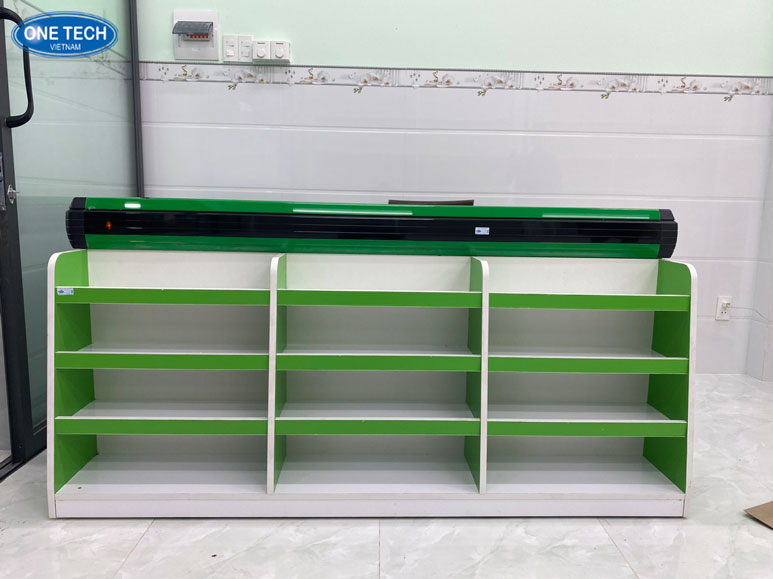 Bàn thu ngân Đà Nẵng lắp đặt tại điểm bán hàng chuyên nghiệp Quầy bàn thu ngân sử dụng phổ biến tại các cửa hàng ở Đà Nẵng