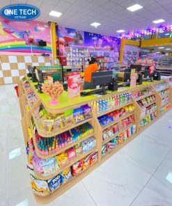 Mẫu kệ đầu bàn thu ngân tiện dụng đặt cạnh quầy tính tiền