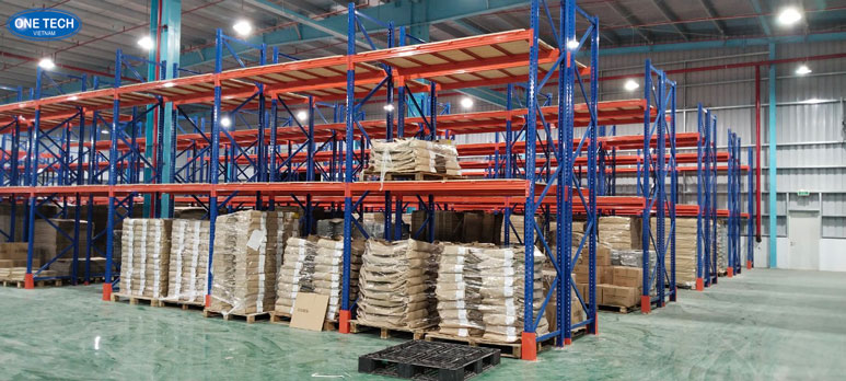 Kệ kho bao bì tối ưu không gian lưu trữ và hỗ trợ kiểm kê thuận tiện