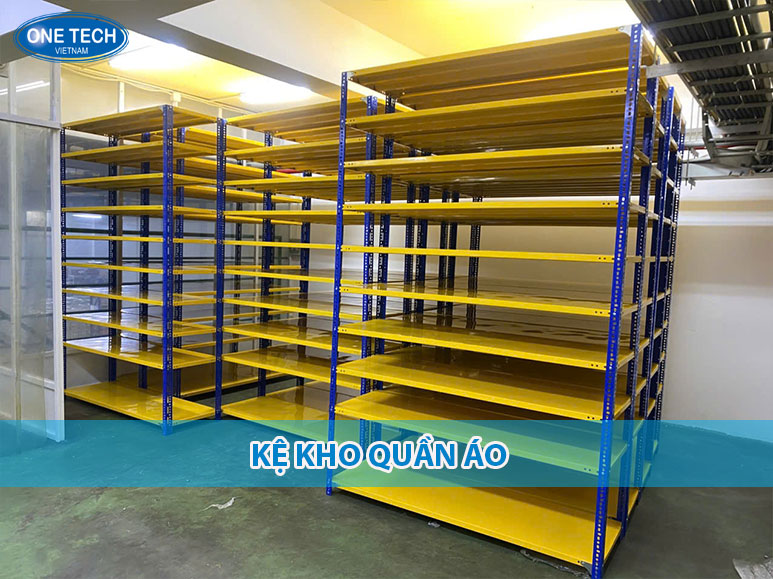 Kệ kho đựng quần áo dùng cho cửa hàng, kho lưu trữ, dễ tháo lắp và trưng bày