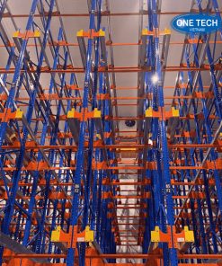 Kệ Radio Shuttle điều khiển tự động, hỗ trợ lưu trữ pallet trong kho quy mô lớn