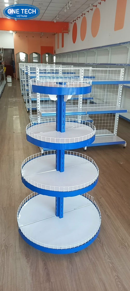 Kệ trưng bày khẩu trang nhỏ gọn, phù hợp nhiều không gian bán lẻ